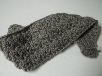 Crochet headband with button, headband, head band, ear warmer, head wrap, crochet, knit